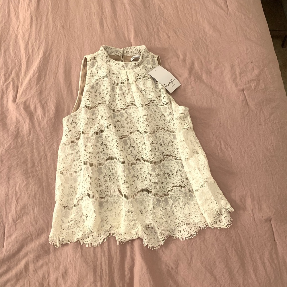 Love, Fire Sleeveless Blouse